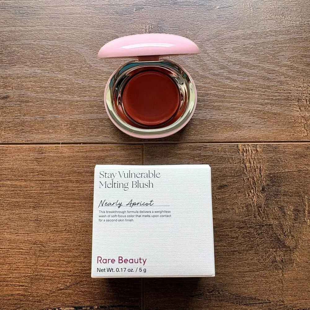 Rare Beauty Stay Vulnerable Melting Blush -  Nearly Apricot | NEW IN BOX